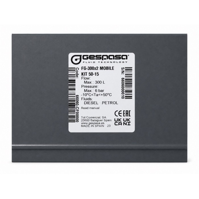 Сепаратор дизельного топлива и бензина Gespasa Mobil filtering kit FG 300х2